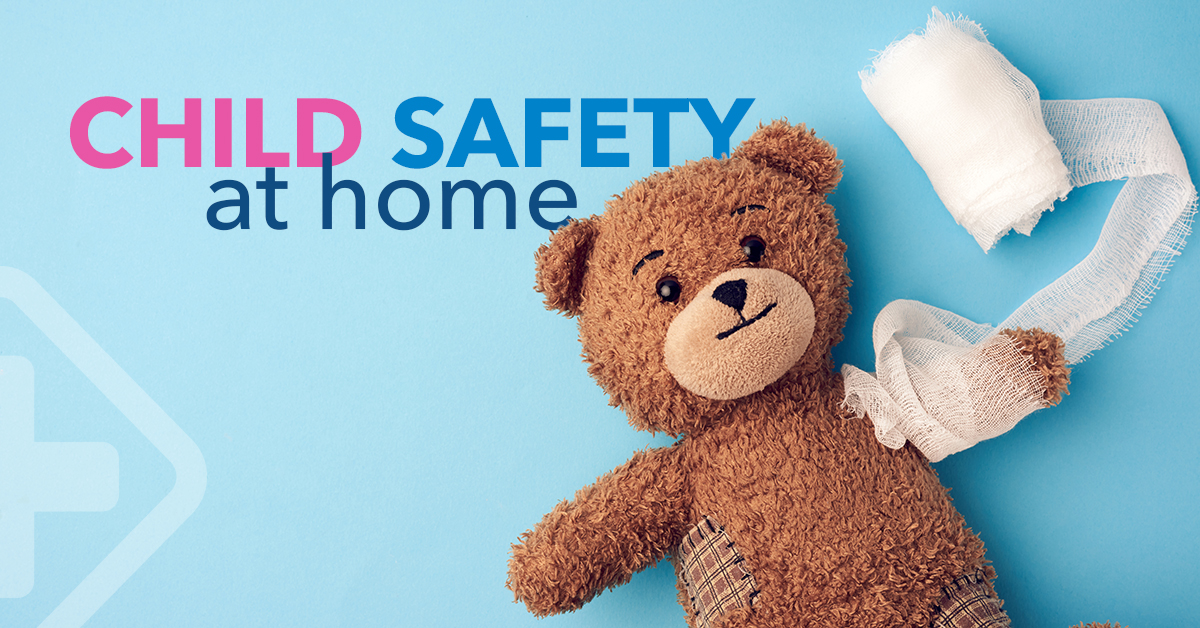 You do a great job keeping safe your children at home…